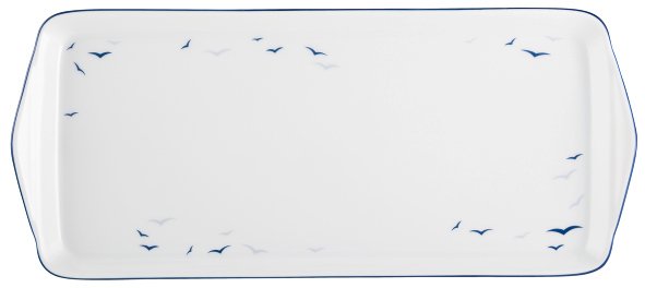 Seltmann Weiden Kuchenplatte rechteckig 35x15 Worpswede 4164 Rügen 