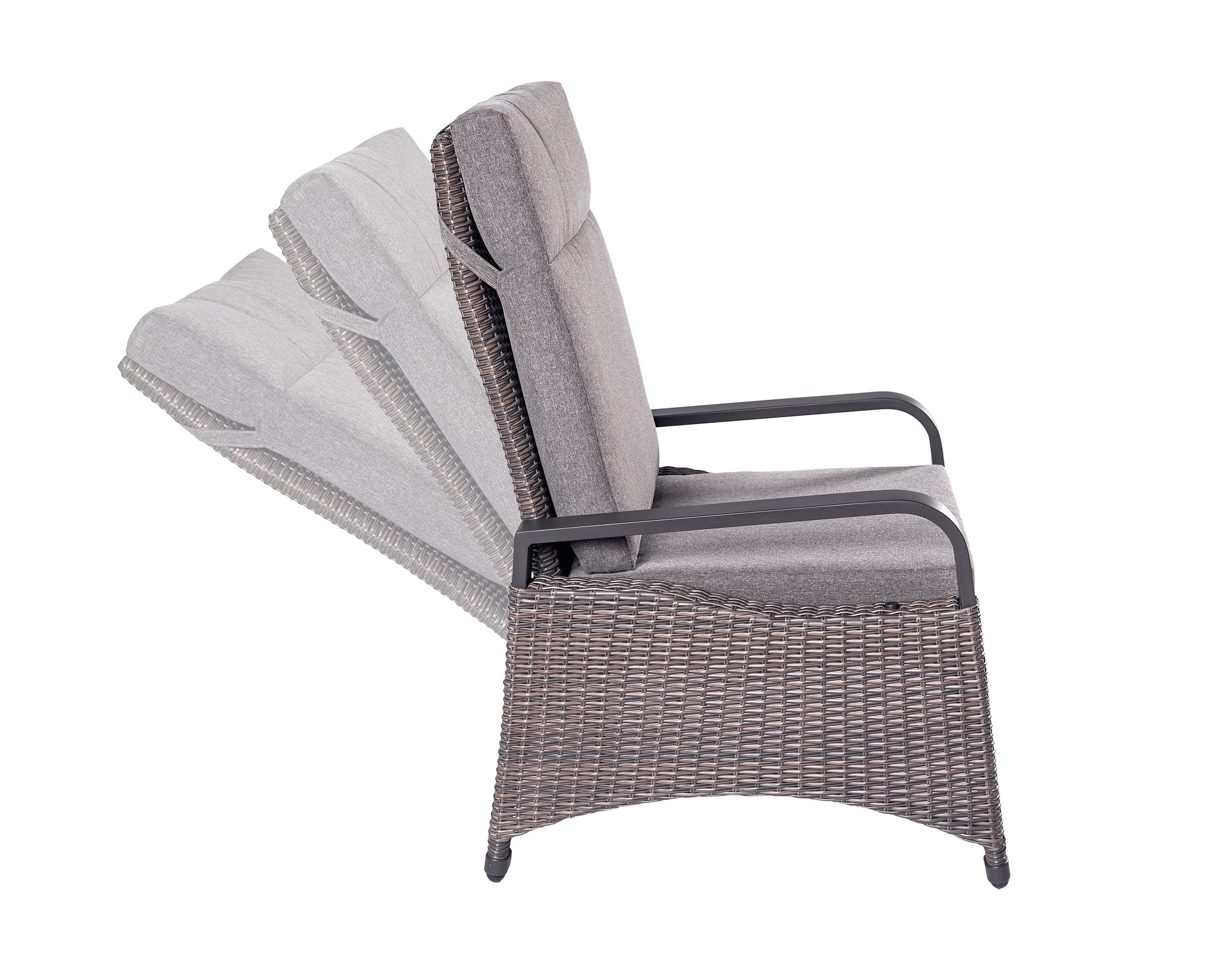 L.C. Wholesaler Living-Sessel KOMIDO in Omega braun