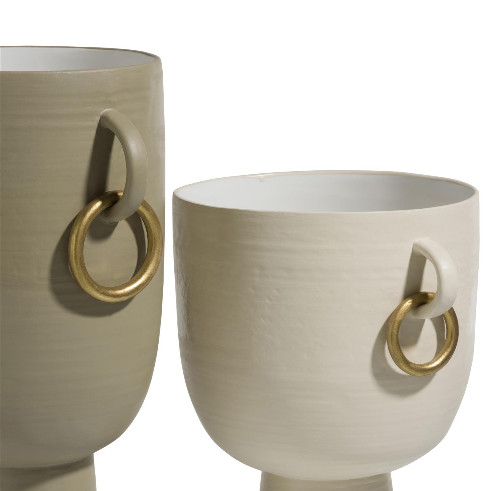 Coco Maison Presley Vase H34cm 48022-BEI