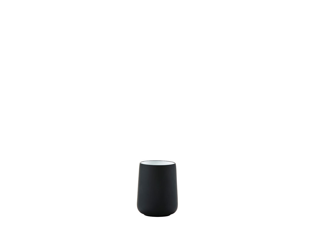 Zone Denmark Zahnbürstenbecher 8 cm in Farbe black Zone Denmark Zahnbürstenbecher 8 cm in Farbe black
