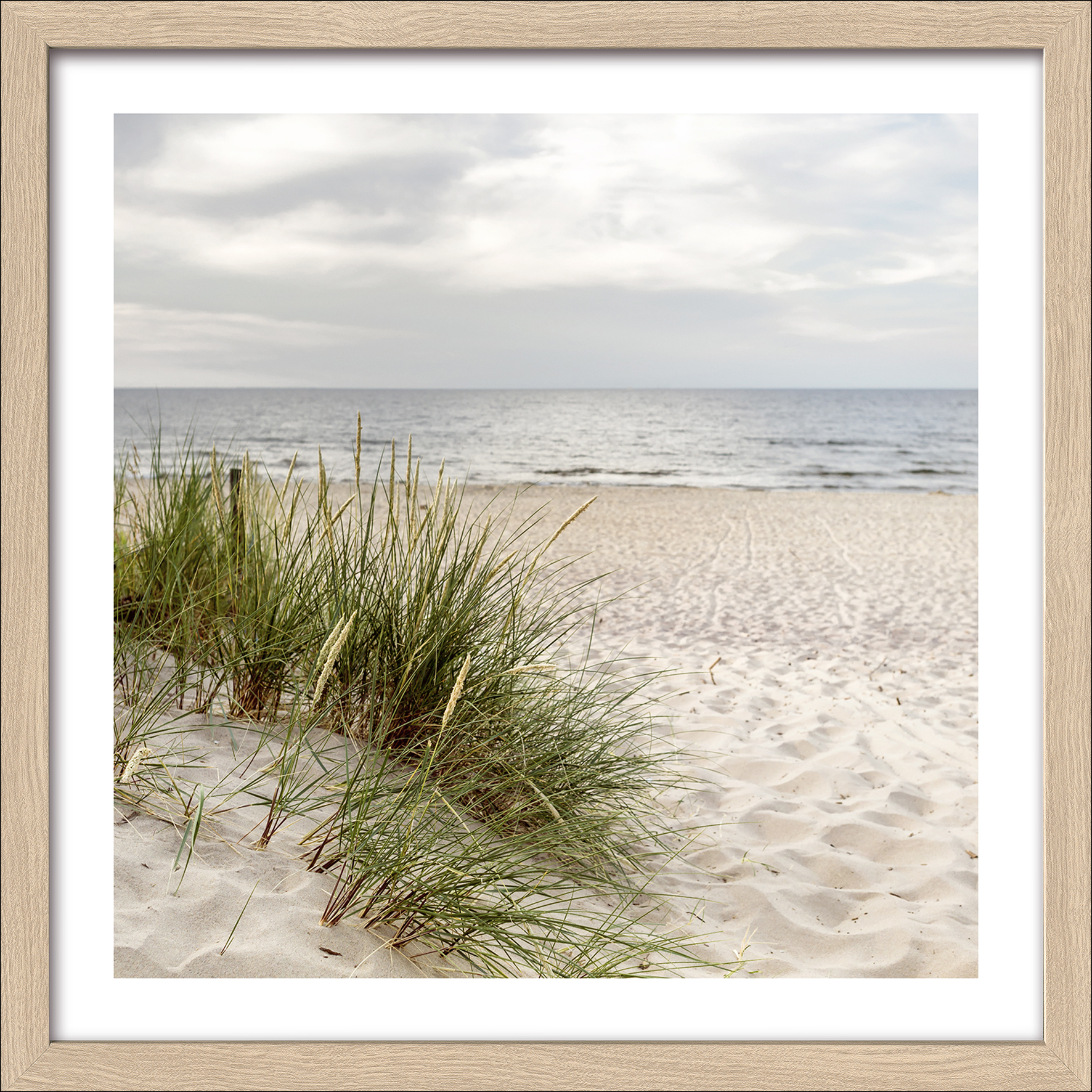 ProArt Framed-Art Slim Scandic 33x33cm Nordic Beach Atmosphere IV