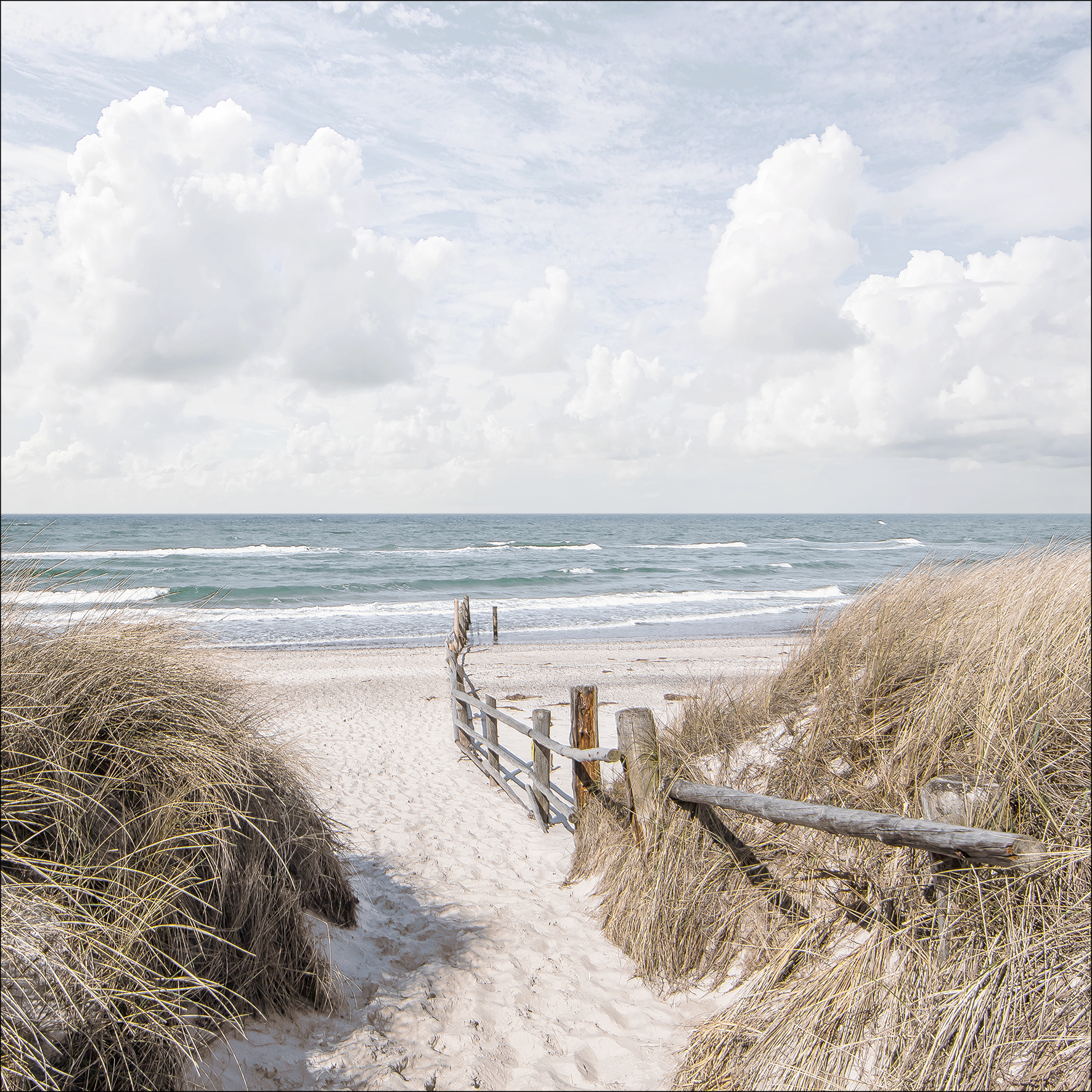 ProArt Glas-Art 30x30cm Way To Beach