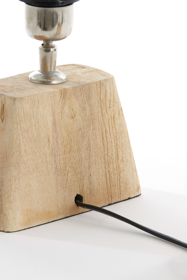 Light & Living Lampenfuß KARDAN in Farbe natur, Sperrholz, Holz, Lampe