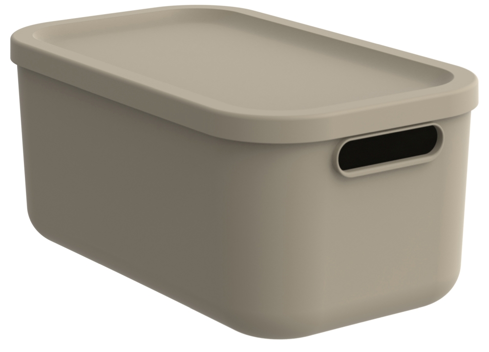 Rotho Box ALBULA LIGHT 12 Liter in Farbe cappuccino