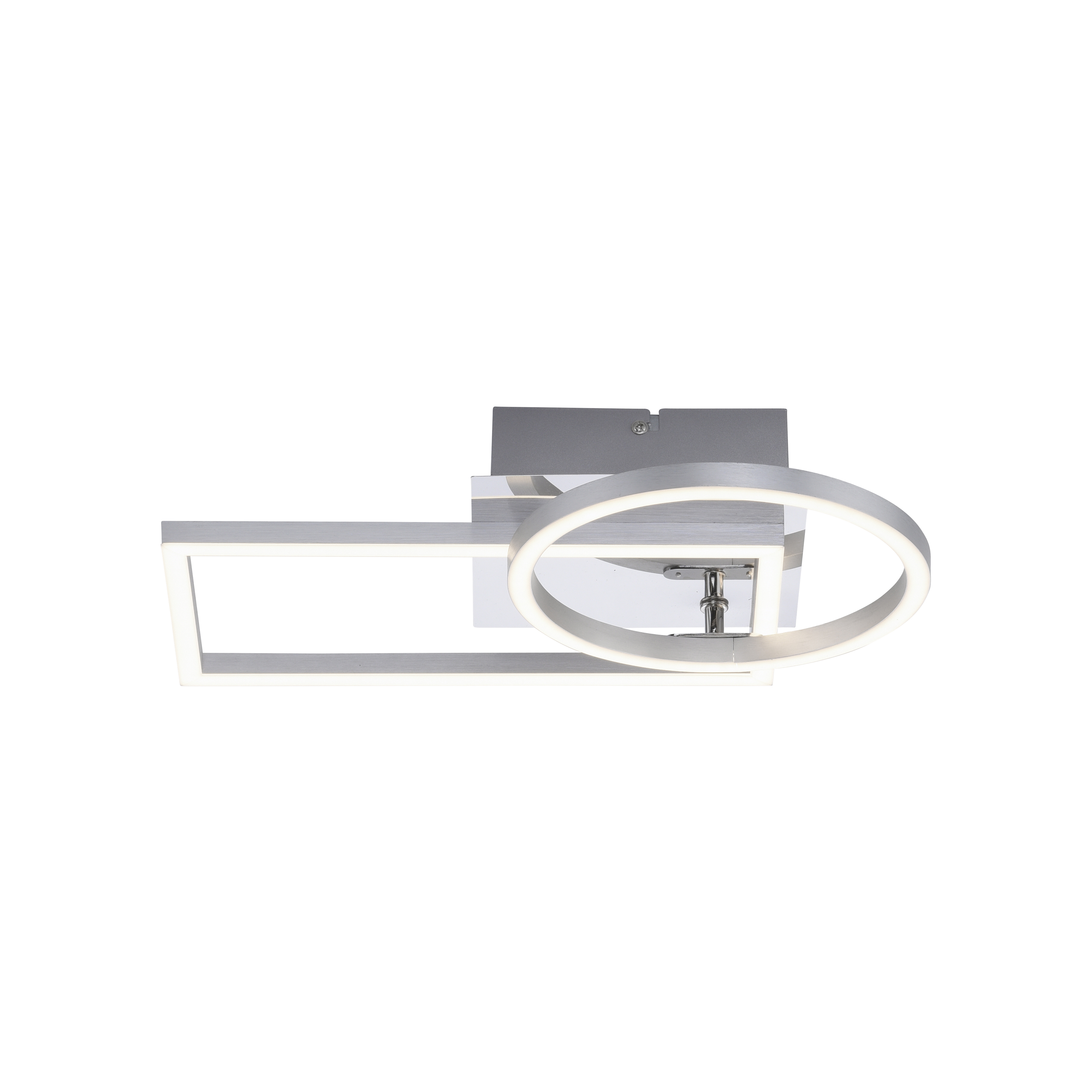 LED-Deckenleuchte IVEN 2-flammig in Farbe stahl LED-Deckenleuchte IVEN 2-flammig in Farbe stahl