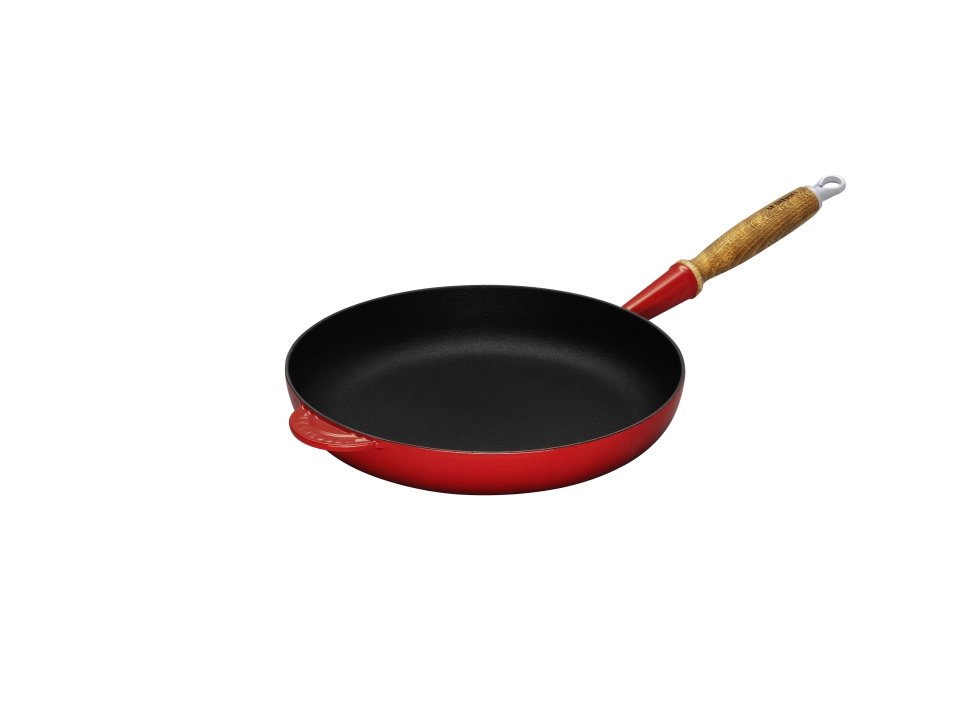 Le Creuset Bratpfanne Ø ca. 24cm Kirschrot Le Creuset Bratpfanne Ø ca. 24cm Kirschrot