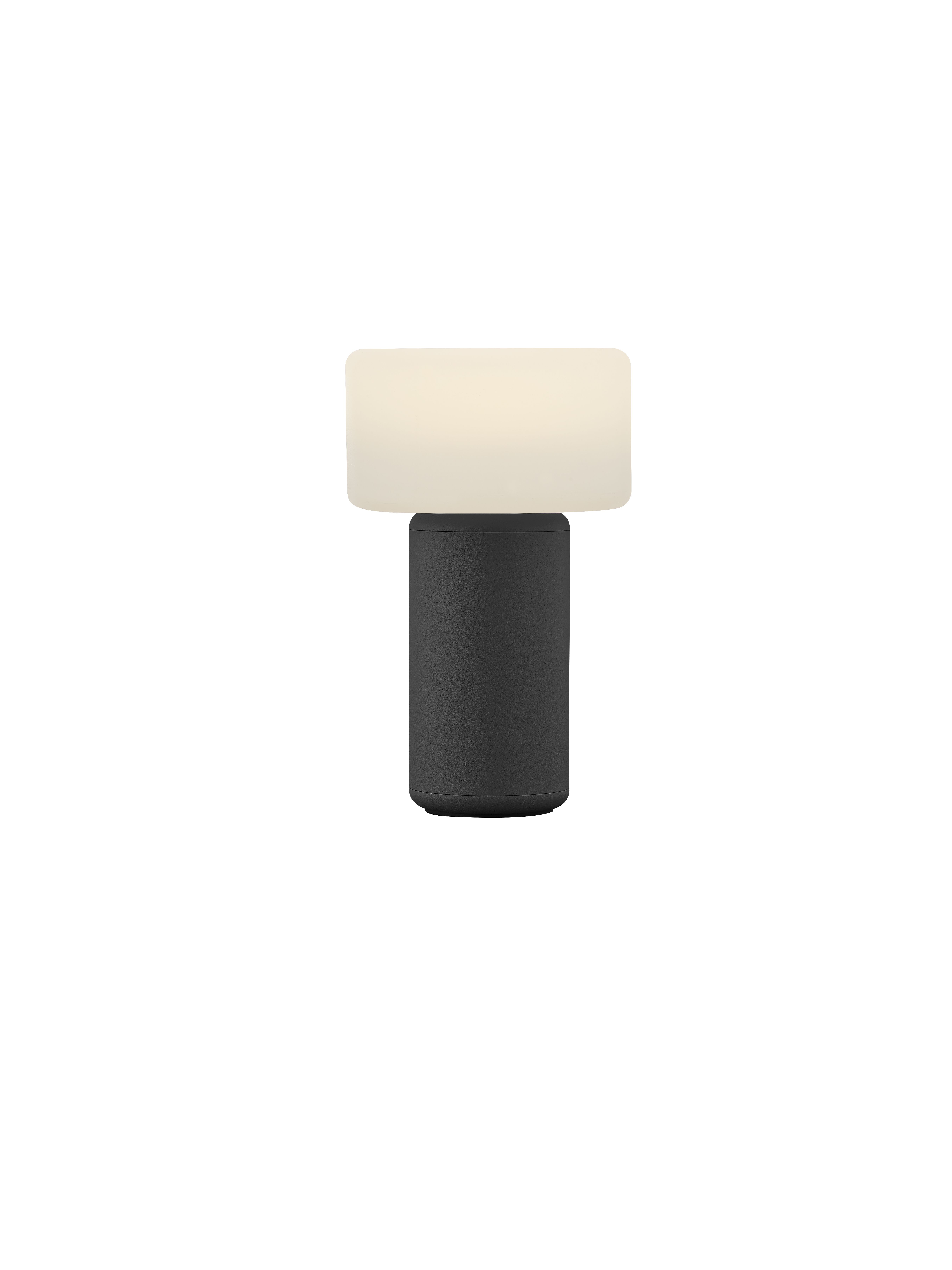 B-Leuchten LED-Akkuleuchte TINY in schwarz mit Tastdimmer B-Leuchten LED-Akkuleuchte TINY in schwarz mit Tastdimmer