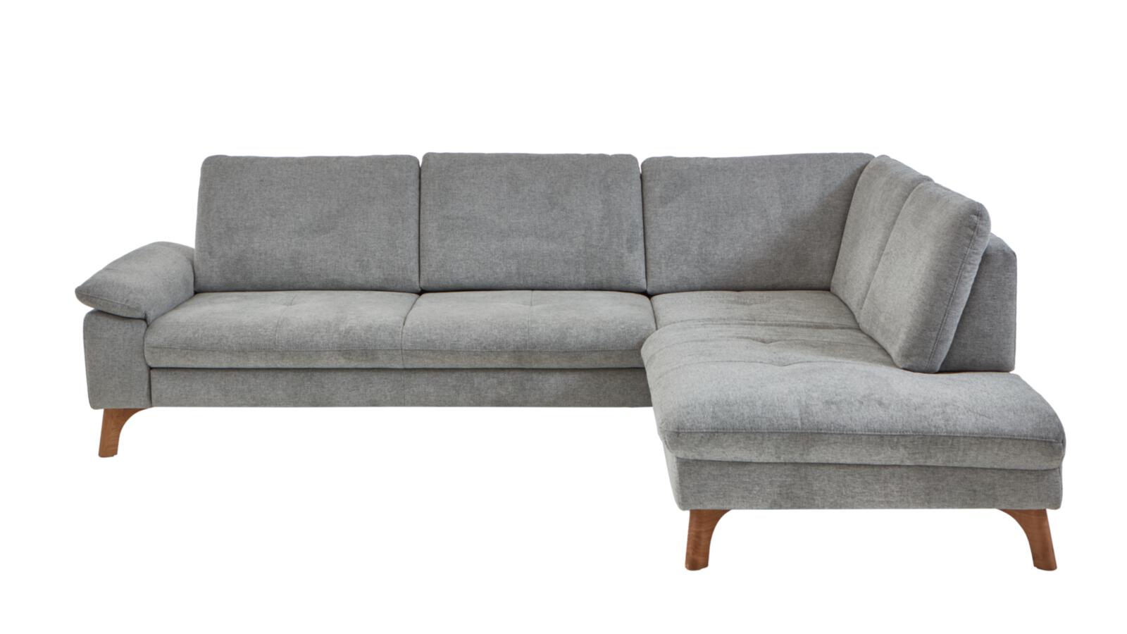 Polipol Polstergruppe MM-PP1207 ca. 282 x 220 cm in Stoff Cyber zinc 10, Couch, Mobiliar