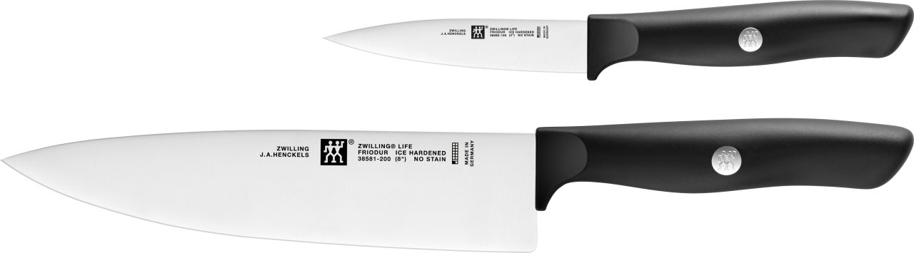 Zwilling Messerset LIFE 2-teilig in Farbe Metallfarben/schwarz