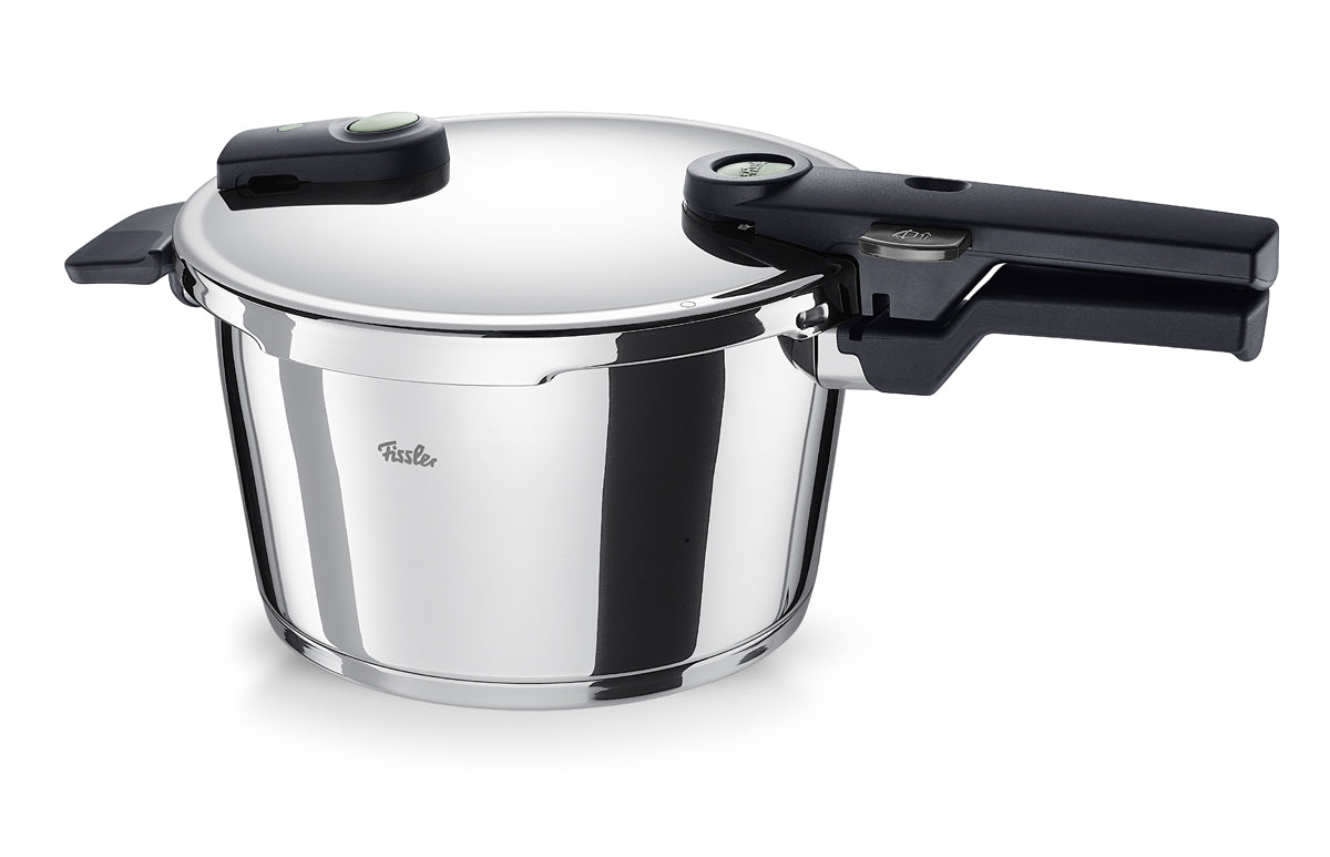 Fissler Schnellkochtopf 6 L VITAQUICK® ELEMENTAL B/H/T ca. 29,5x24,5x39,5cm in Edelstahl, Topf, Drucktopf, Edelstahl, Schnellverschluss, Induktion