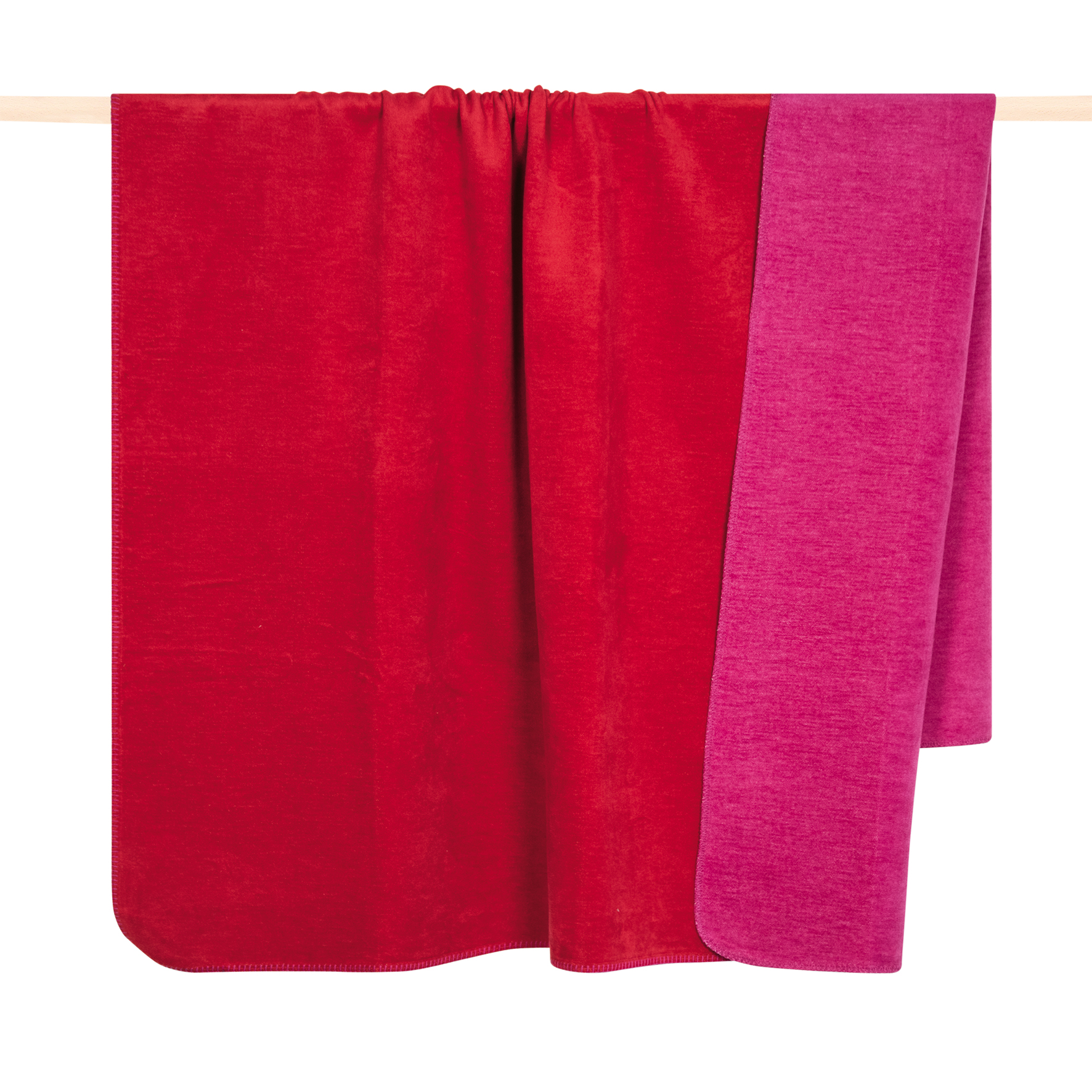 Pad Home Design Decke 150 x 200 cm HOBART ca. 150x200 cm in red-pink Pad Home Design Decke 150 x 200 cm HOBART ca. 150x200 cm in red-pink