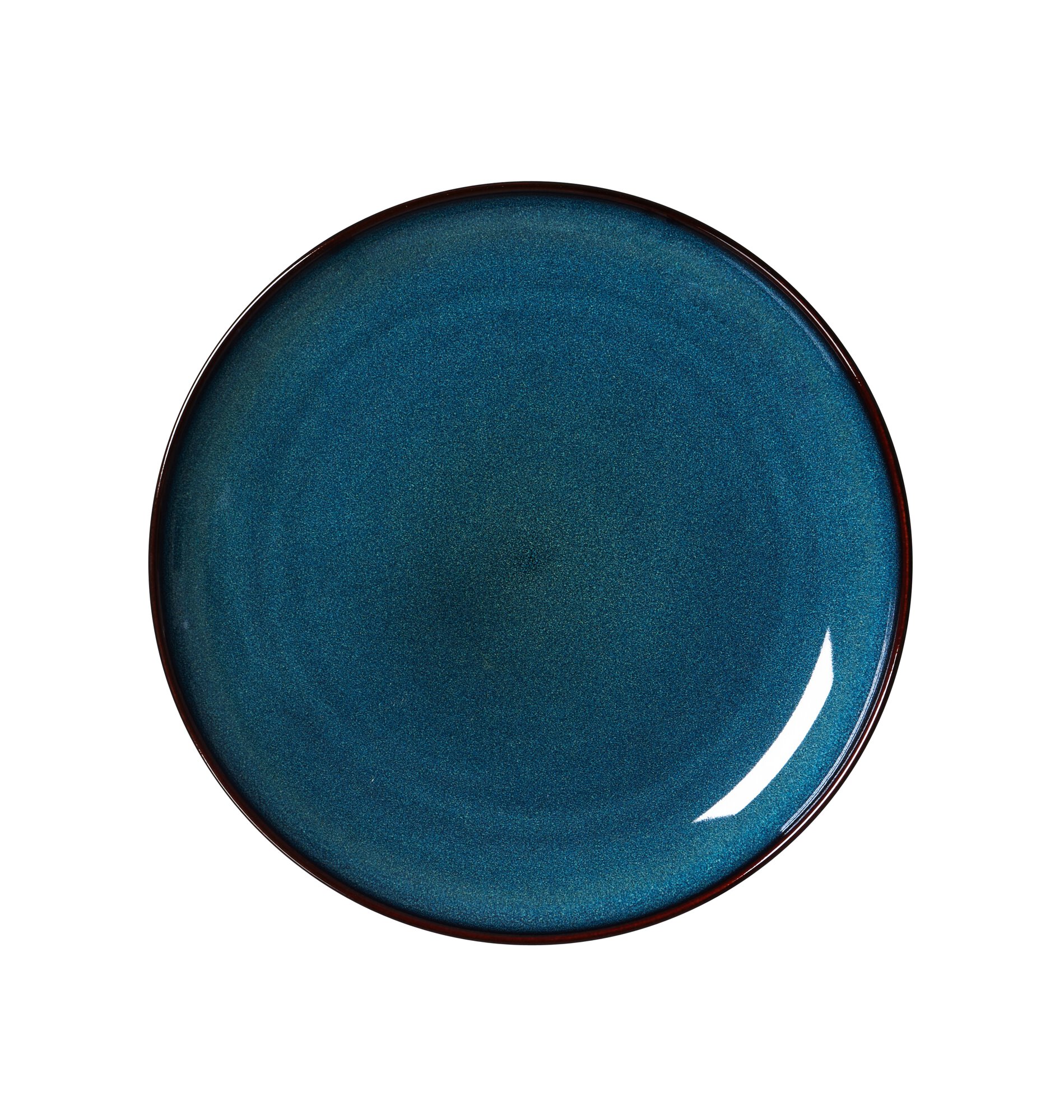 Ritzenhoff & Breker Frühstücksteller 20,5cm BALI aus Steinzeug blau Ritzenhoff & Breker Frühstücksteller 20,5cm BALI aus Steinzeug blau