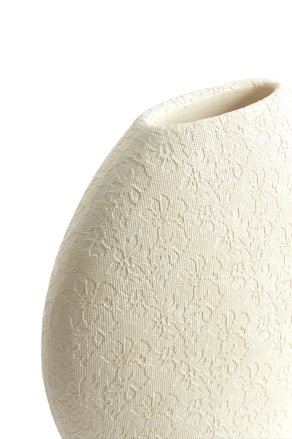 Light & Living Vase RENDA in Farbe cream, Töpferei, Krug, Vase, Porzellan, Topf