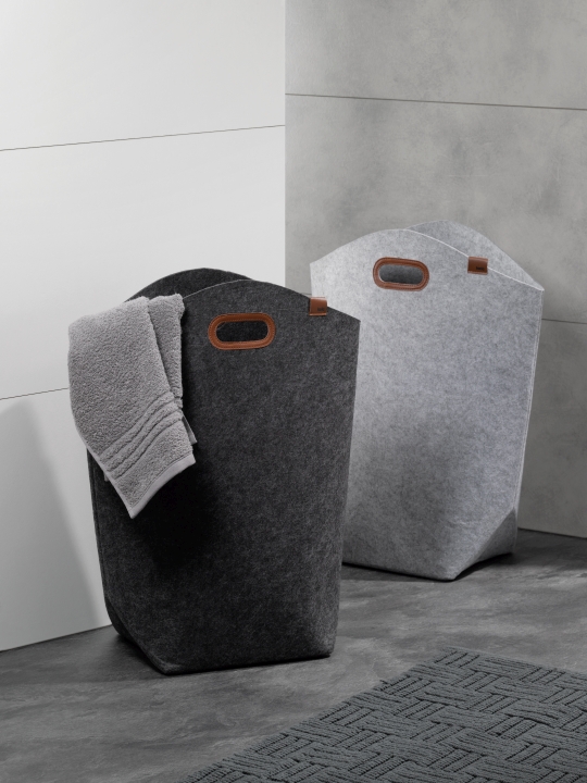 Keck & Lang Wäschesack Fay in Farbe hellgrau