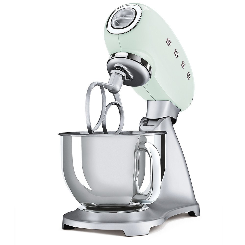 Smeg Küchenmaschine SMF02 in Pastellgrün, 800 Watt