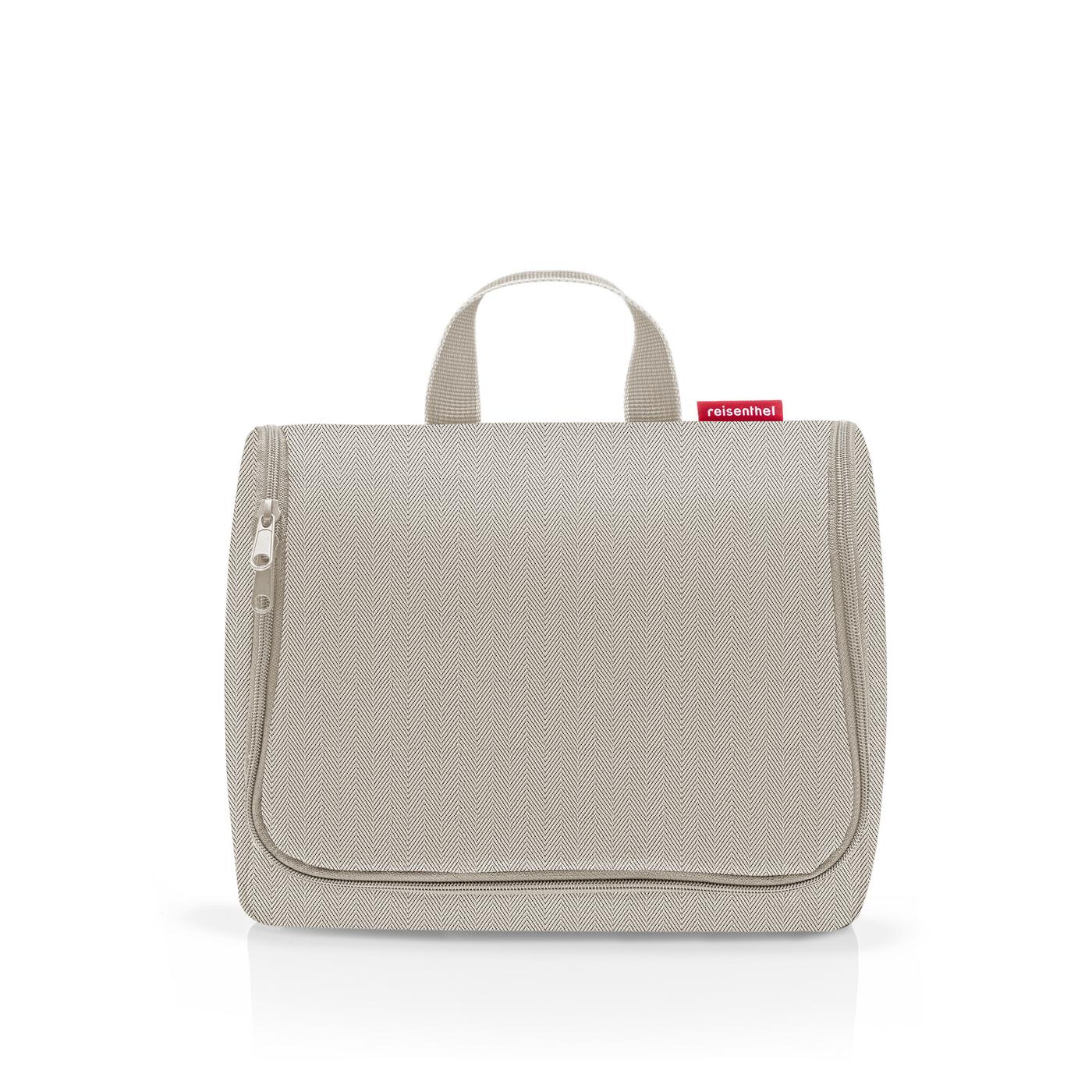 Reisenthel Toiletbag xl in Farbe herringbone sand