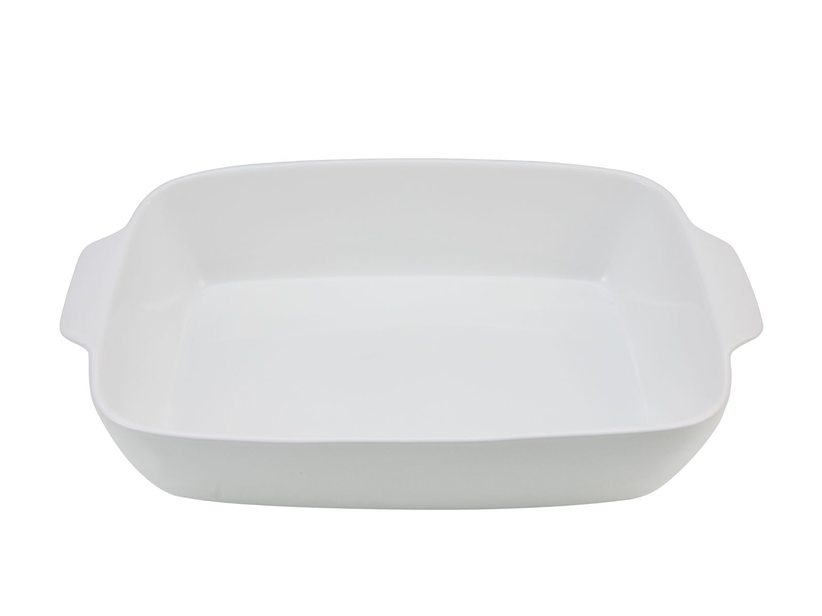 CreaTable Auflaufform Big in Farbe Weiß glänzend