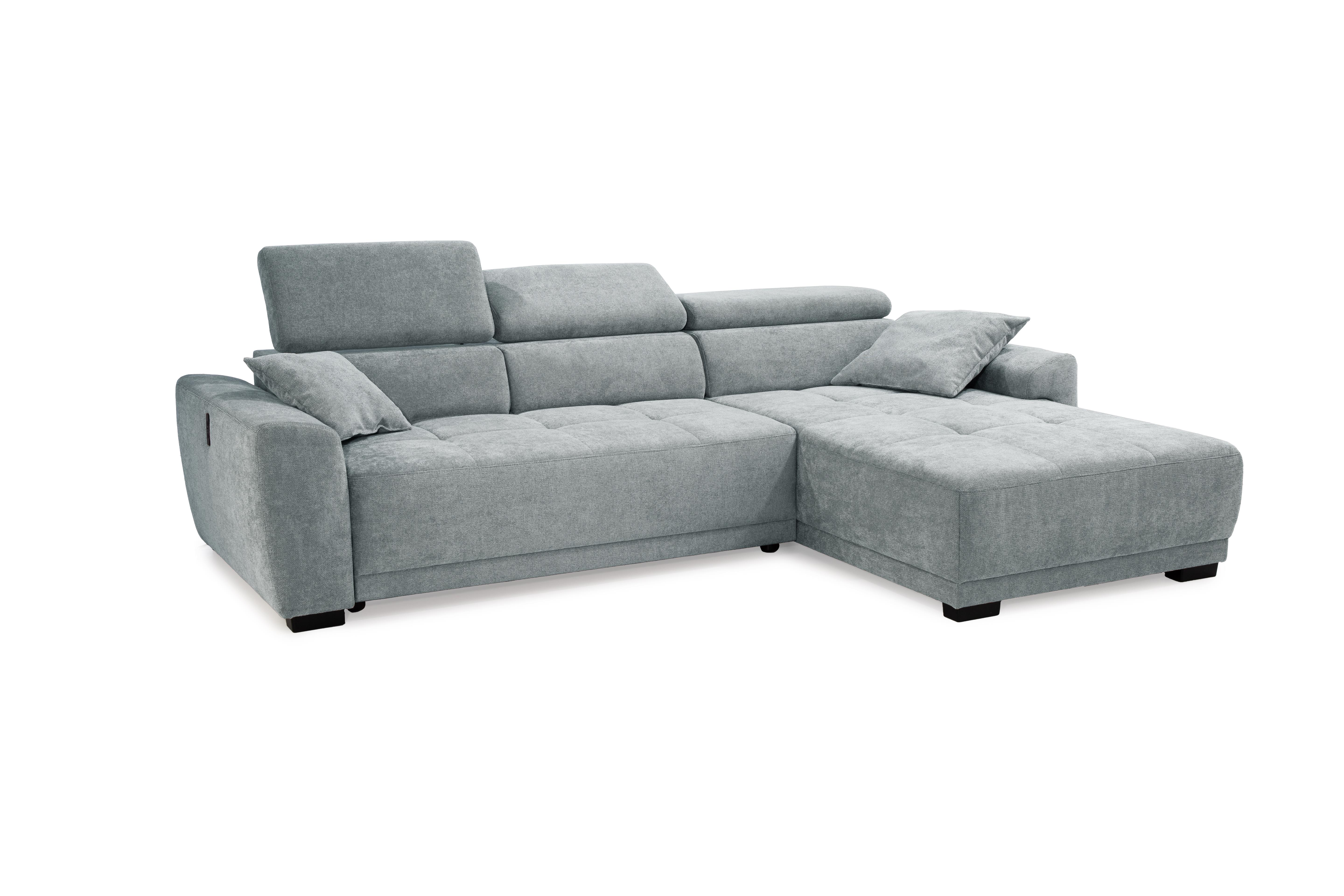 JOB Polsterecke DOMINO 296x200 in Stoff 430/09, Couch, Mobiliar