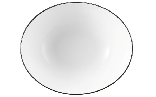 Seltmann Weiden Schüssel Modern Life/Black Line oval 21cm