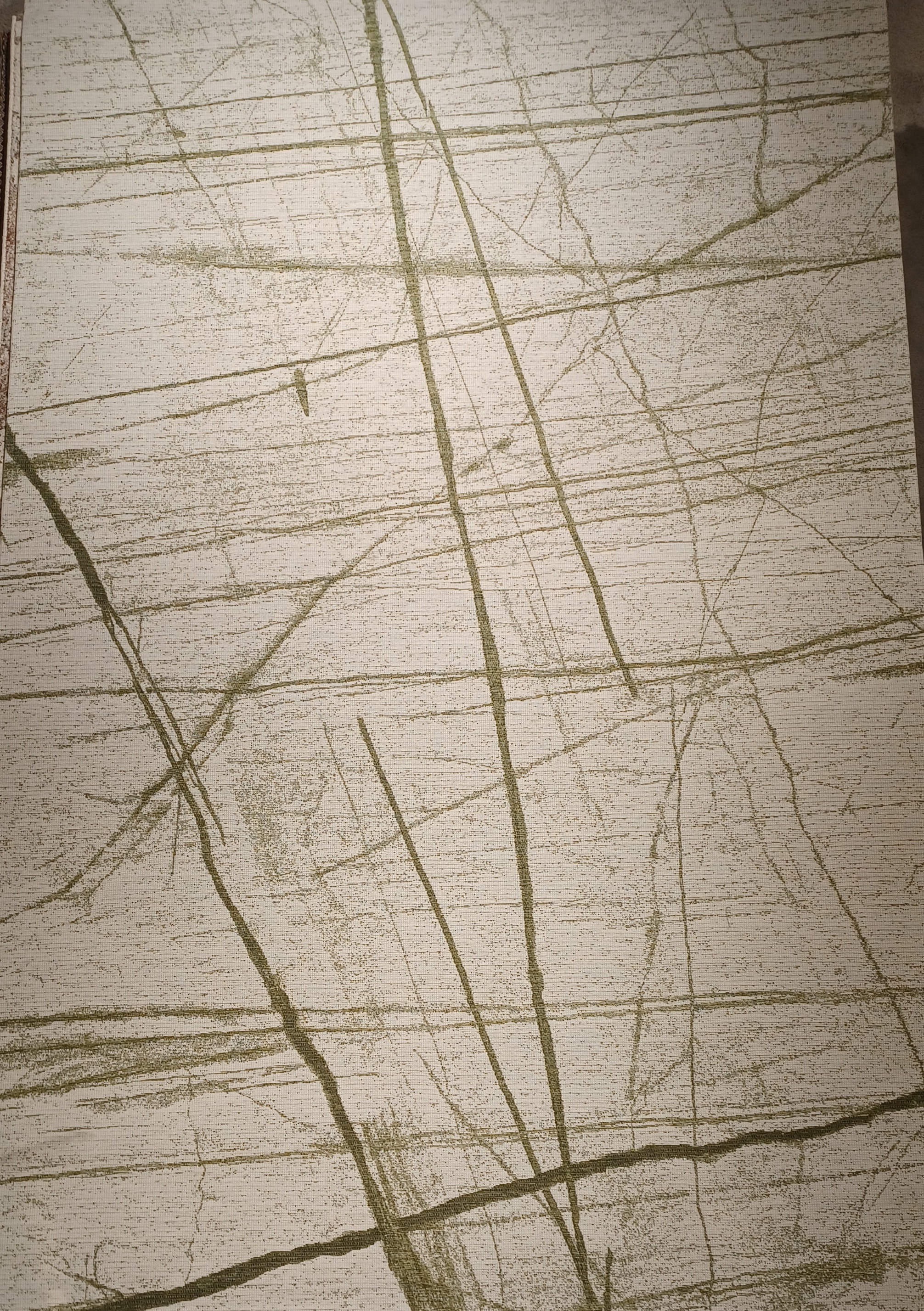 Dekowe Webteppich Bianc ca. 155 x 230 cm in white jade