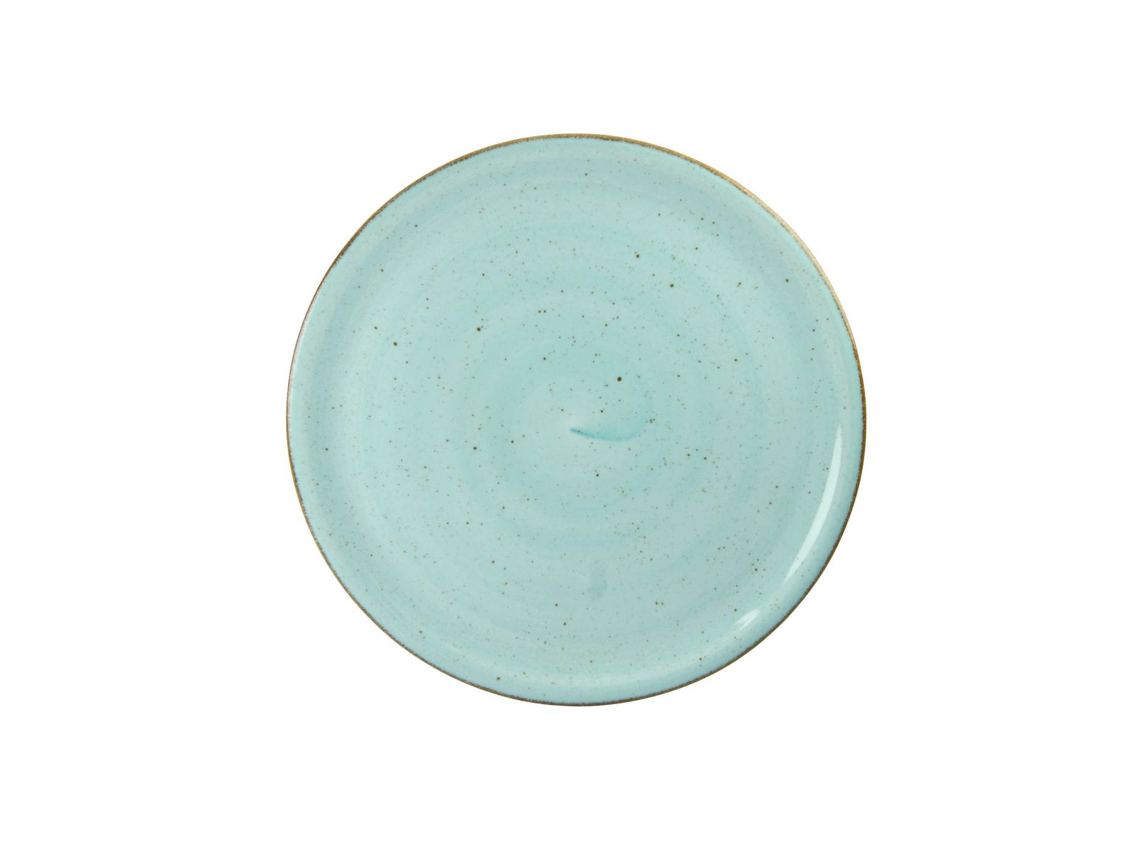 CreaTable Pizzateller Vintage Nature in Farbe Aqua glänzend