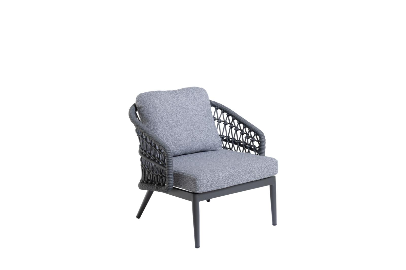 Interliving Lounge-Set IL7013 in Rücken Rope anthrazit