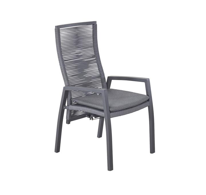 Interliving Positionsstuhl IL7011 in Rücken Rope anthrazit