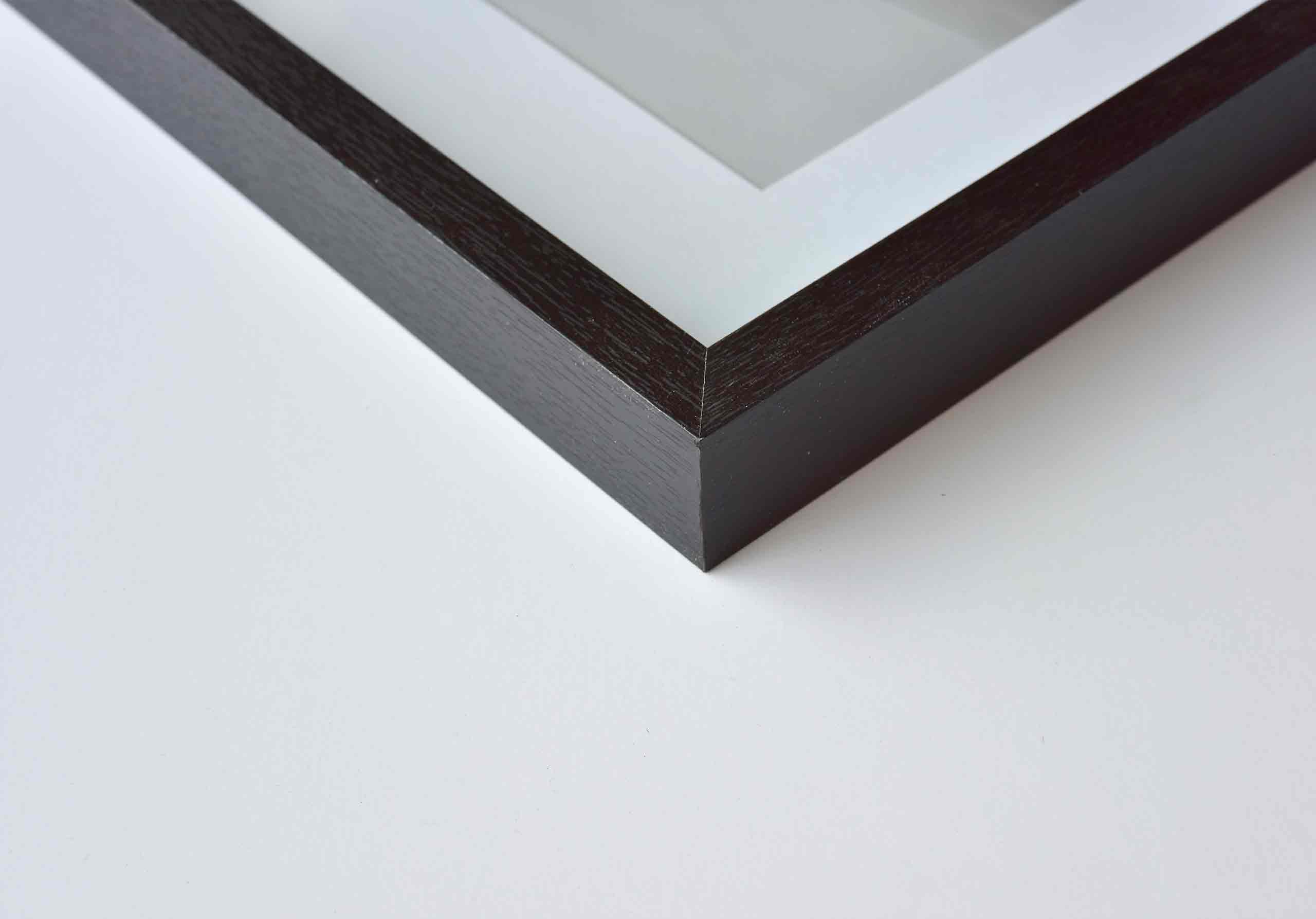 Bilderrahmen Aura schwarz AURA in Schwarz Accent by Nielsen Holz Bilderrahmen Aura ca. 40x50cm in Farbe Black
