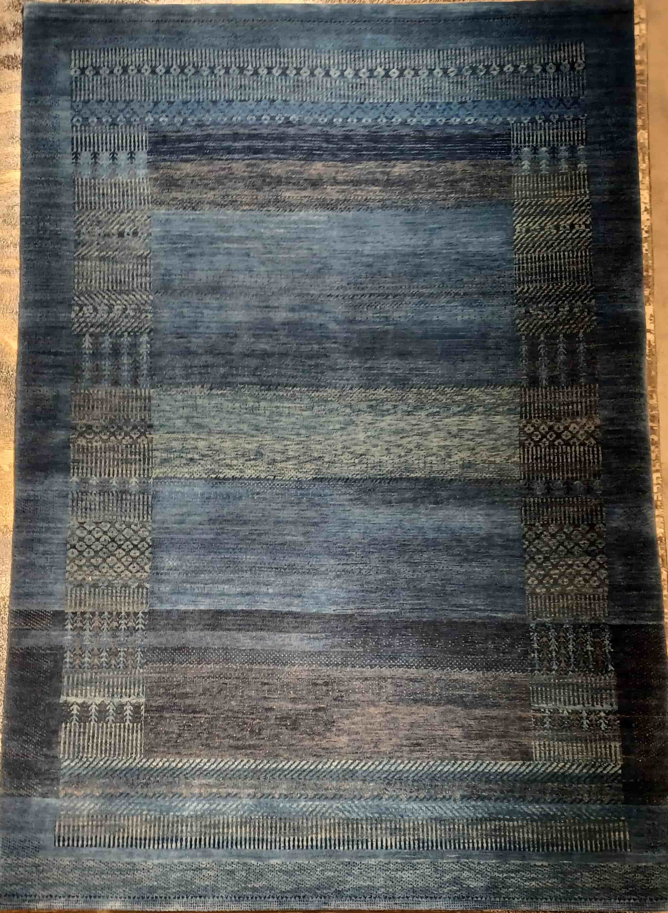 Theo Keller Teppich Loribaft ca. 170 x 240 cm in blue Theo Keller Teppich Loribaft ca. 170 x 240 cm in blue