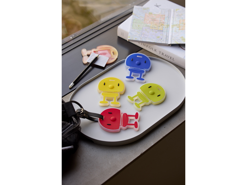 F&H Hoptimist BAG TAG in Farbe Rot