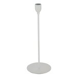 Kerzenleuchter MALTE 28 cm in Eisen weiß