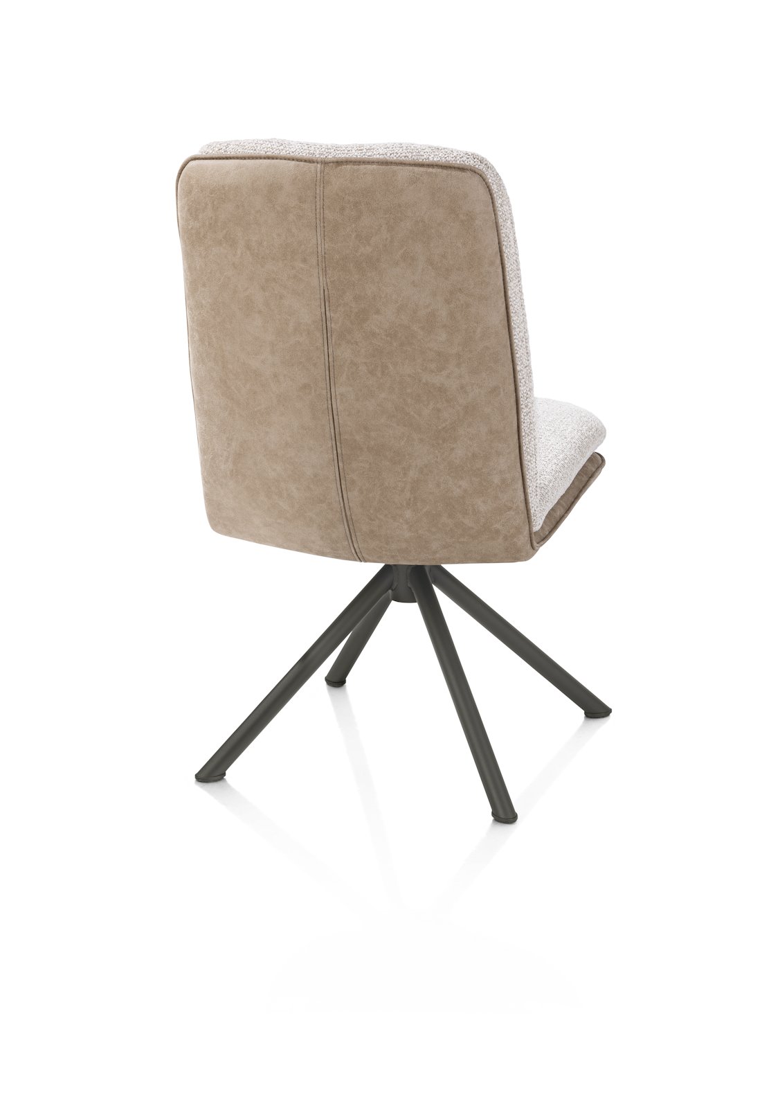 Henders & Hazel Stuhl THEROS ca. B68 H93 T70 cm in Stoff Oregon/Sevilla beige, Stuhl, Bezüge, Beige, Polyester, Stahlfuß