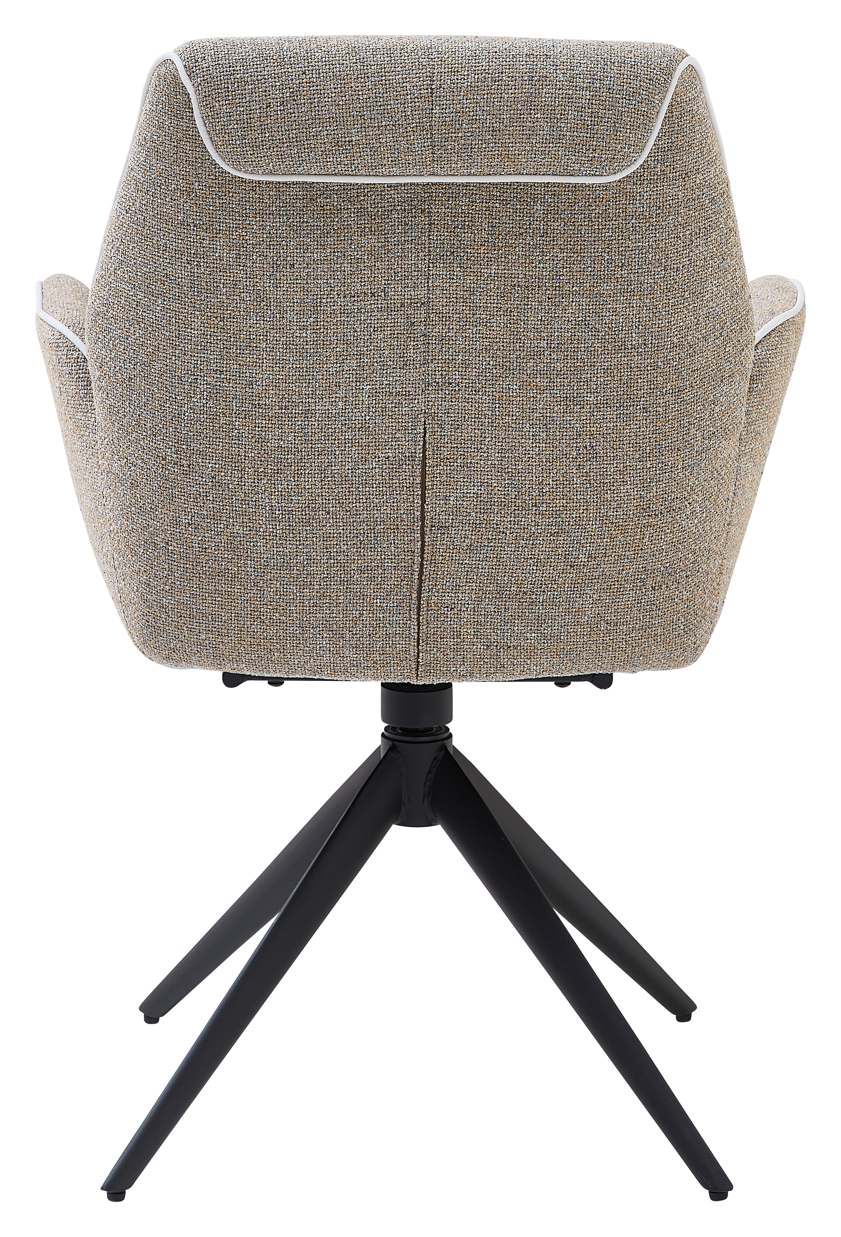 Stolkom Armlehnstuhl ENJA ca. B64 H92 T65 cm in Stoff Hevre 64 taupe