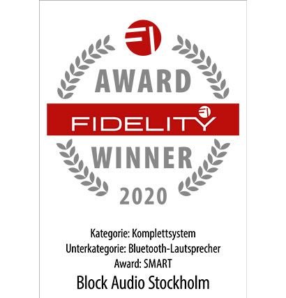 Tischlautsprecher Stockholm in weiß