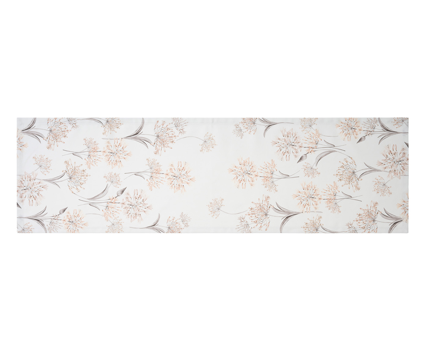 Ambiente Trendlife by Gözze Tischläufer CAMILLA ca. 40x140cm in Farbe stein, Tischläufer, Blumenmuster, Creme, Beige, Textil