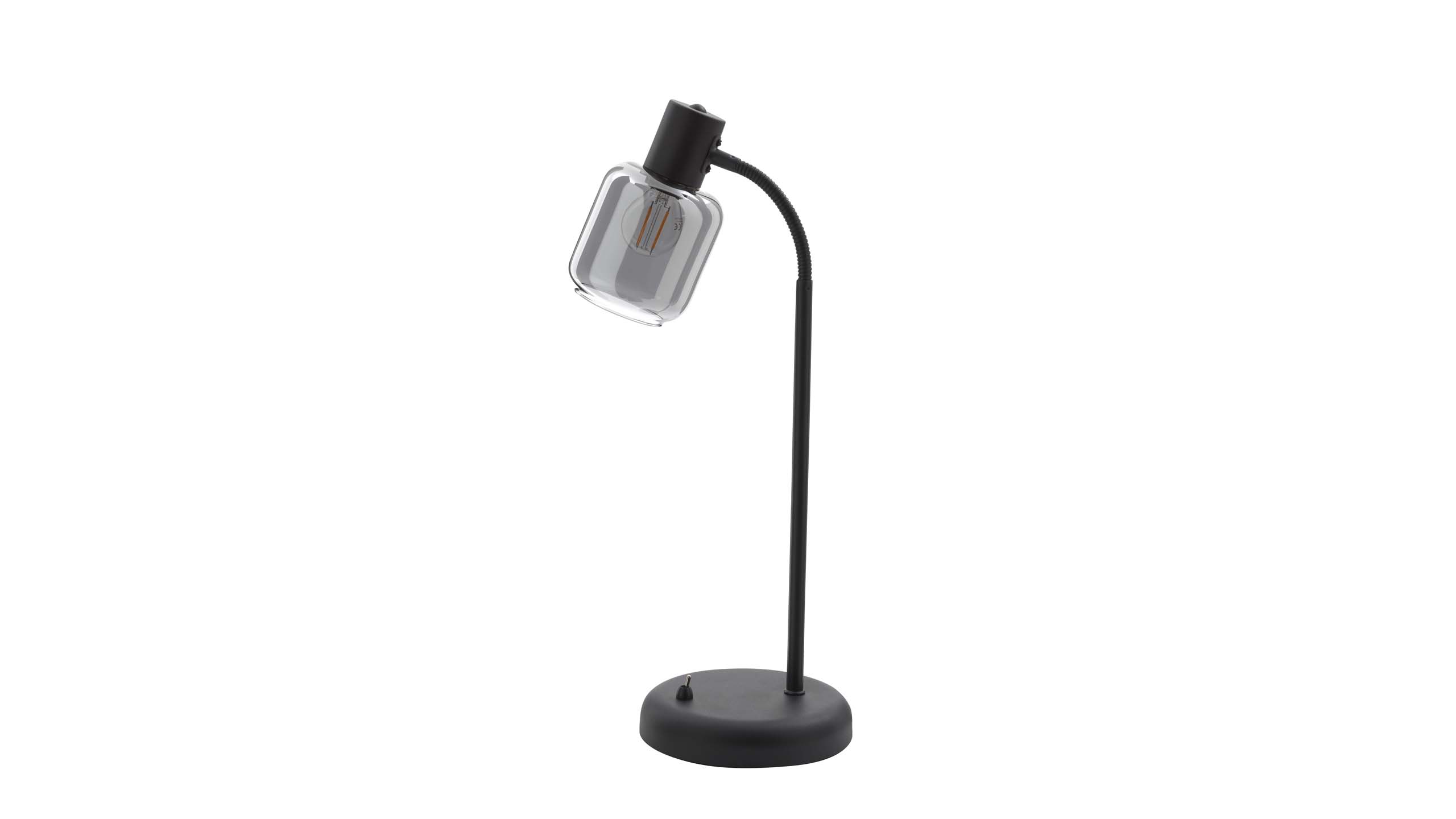 Interliving Tischleuchte IL-9341 in schwarz matt