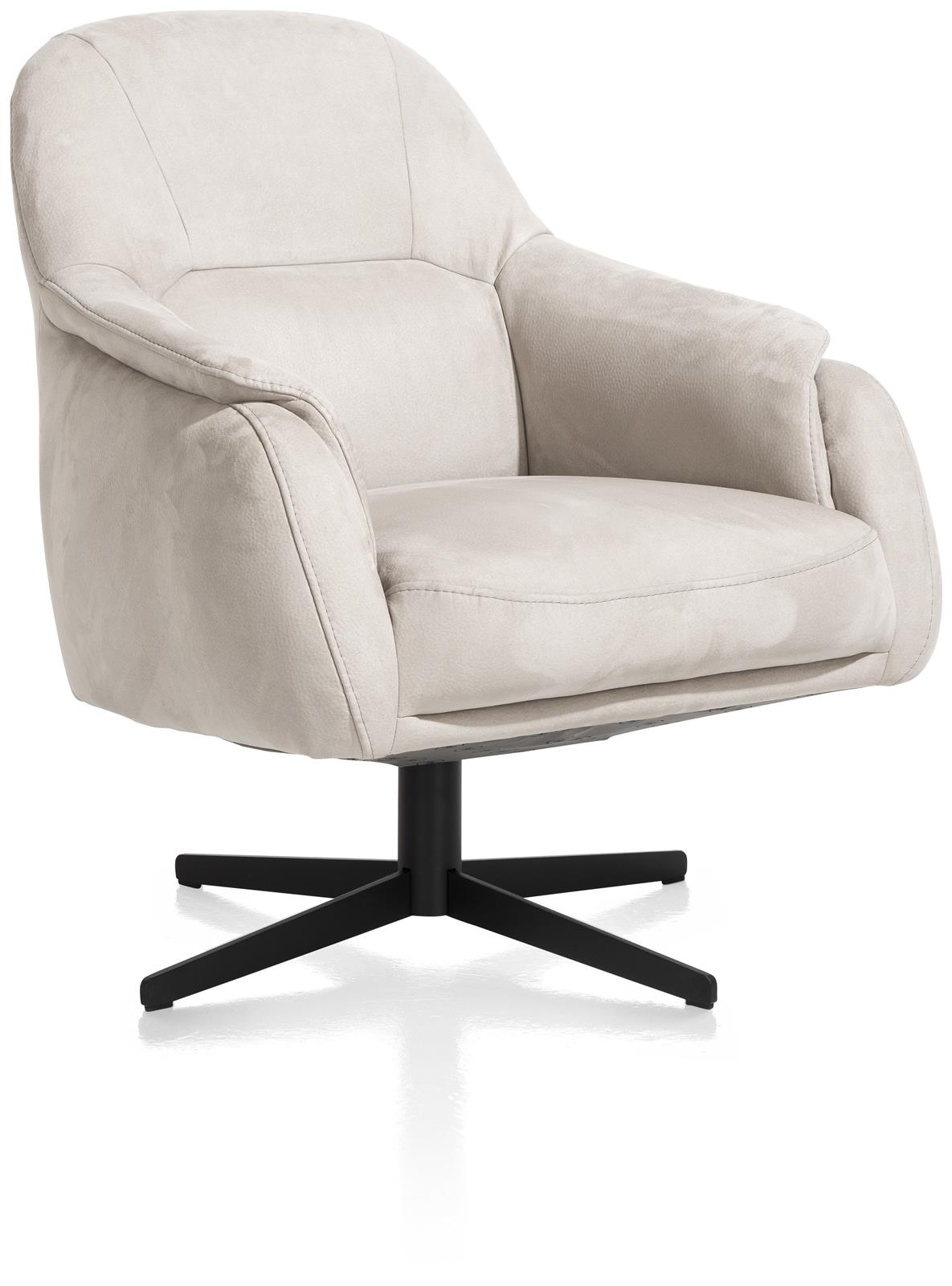 Henders & Hazel Sessel Asti ca. 74x87x81cm in Stoff Avicci creme
