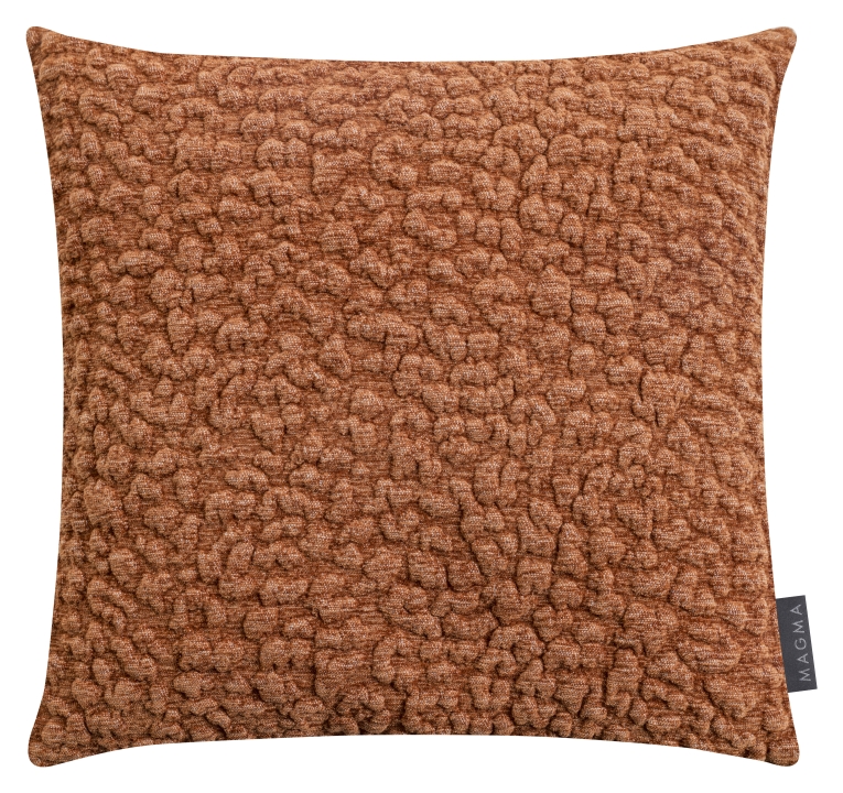Magma Heimtex Kissenhülle COSMO ca. 40x40cm in Farbe kupfer, Kissen, Dekoration für Zuhause, Kopfkissen