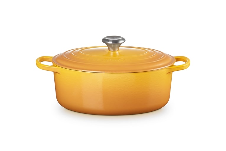 Le Creuset Bräter Sig 29cm in Nectar