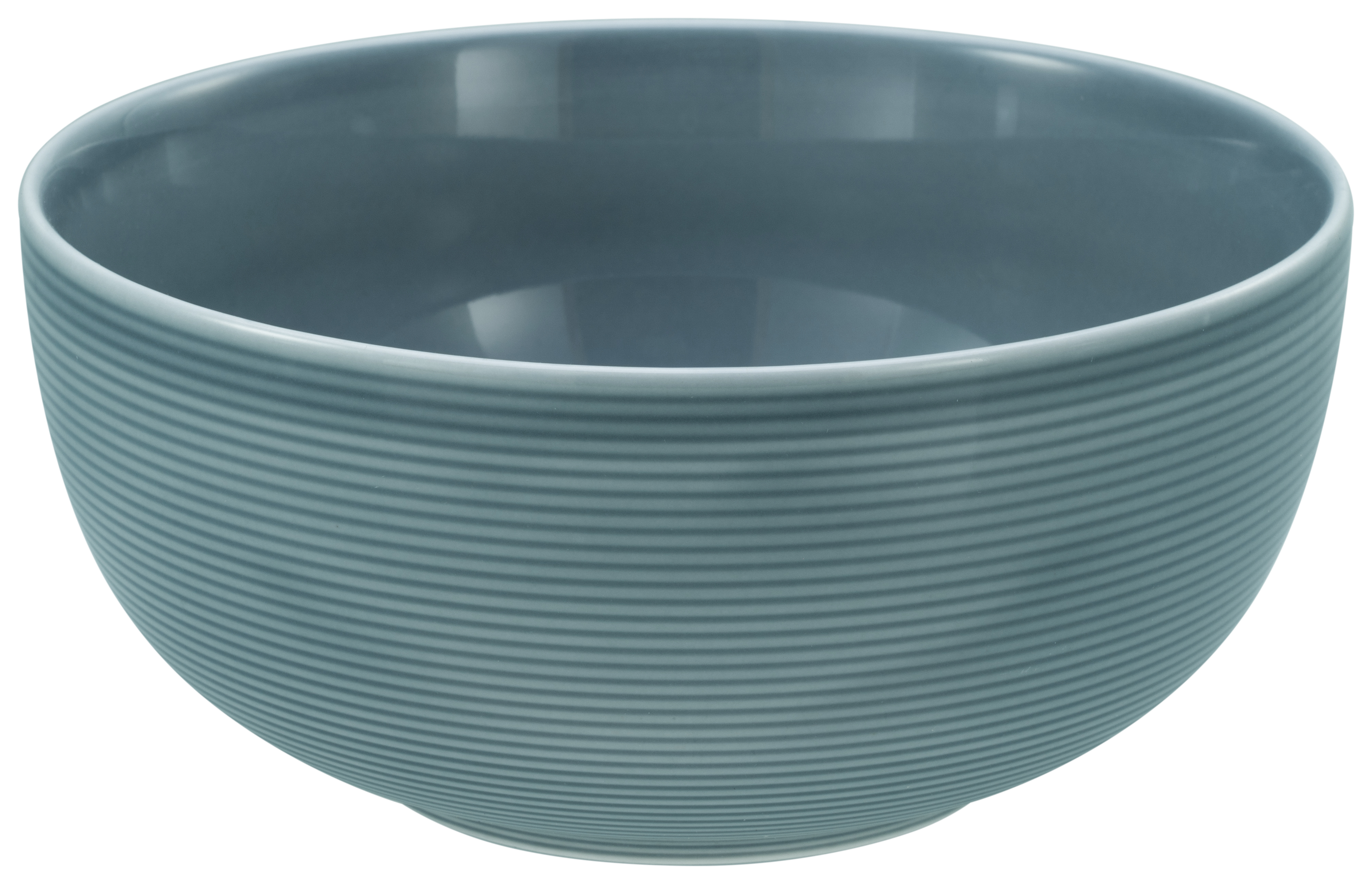 CreaTable Buddha Bowl Session in Farbe Blau glänzend, Schale, Suppenschüssel, Rührschüssel, Whirlpool-Badewanne, Wanne