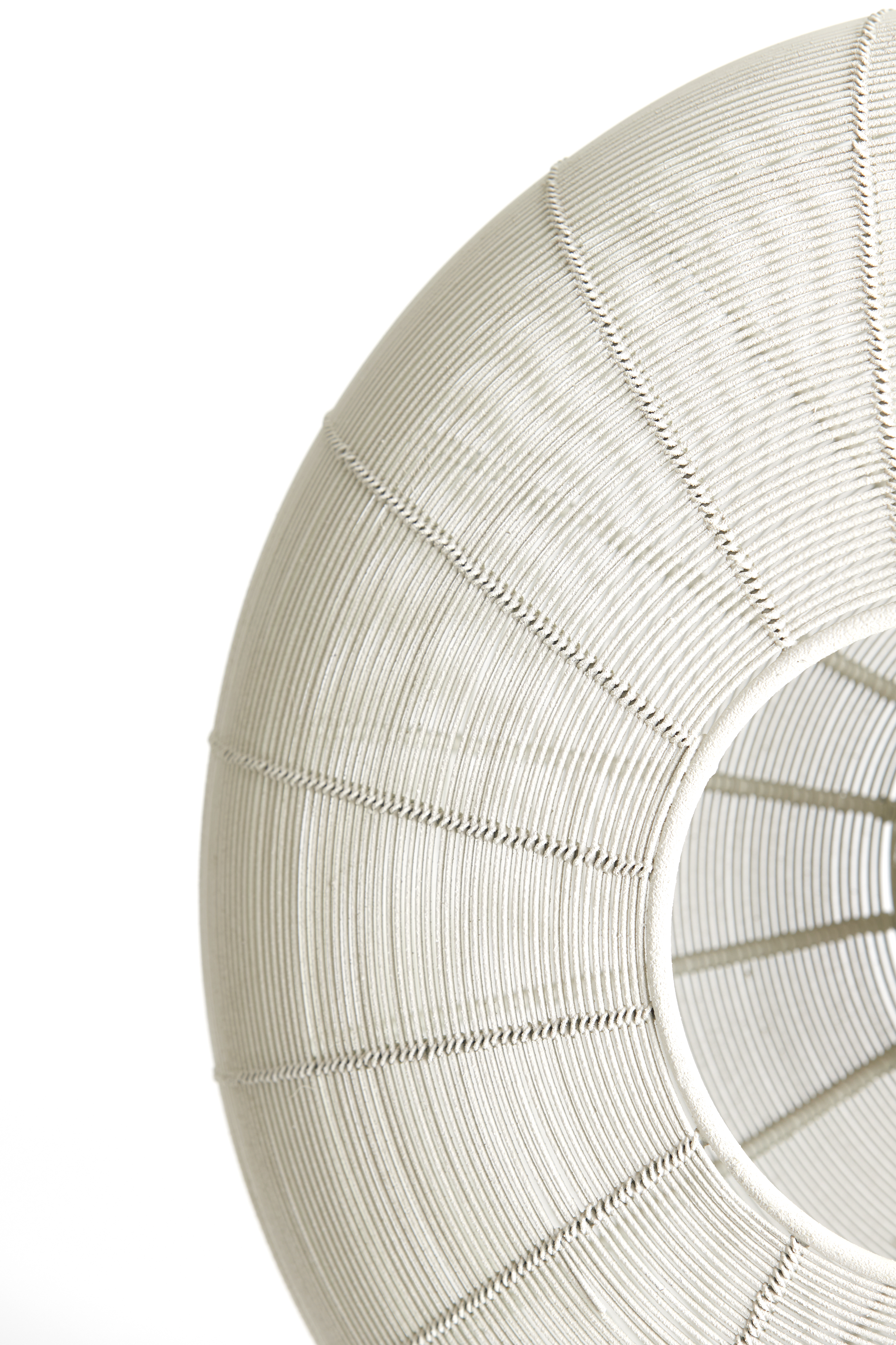 Deckenleuchte Durchm. 40x17cm in creme matt