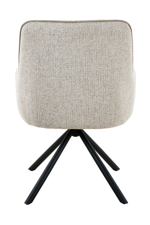 Hela Armlehnstuhl FARO S ca. B61,5 H89,5 T67 cm in Stoff Noelle beige 31 aussen, stuhl, stuhlbezug, beige, stativ, designstuhl