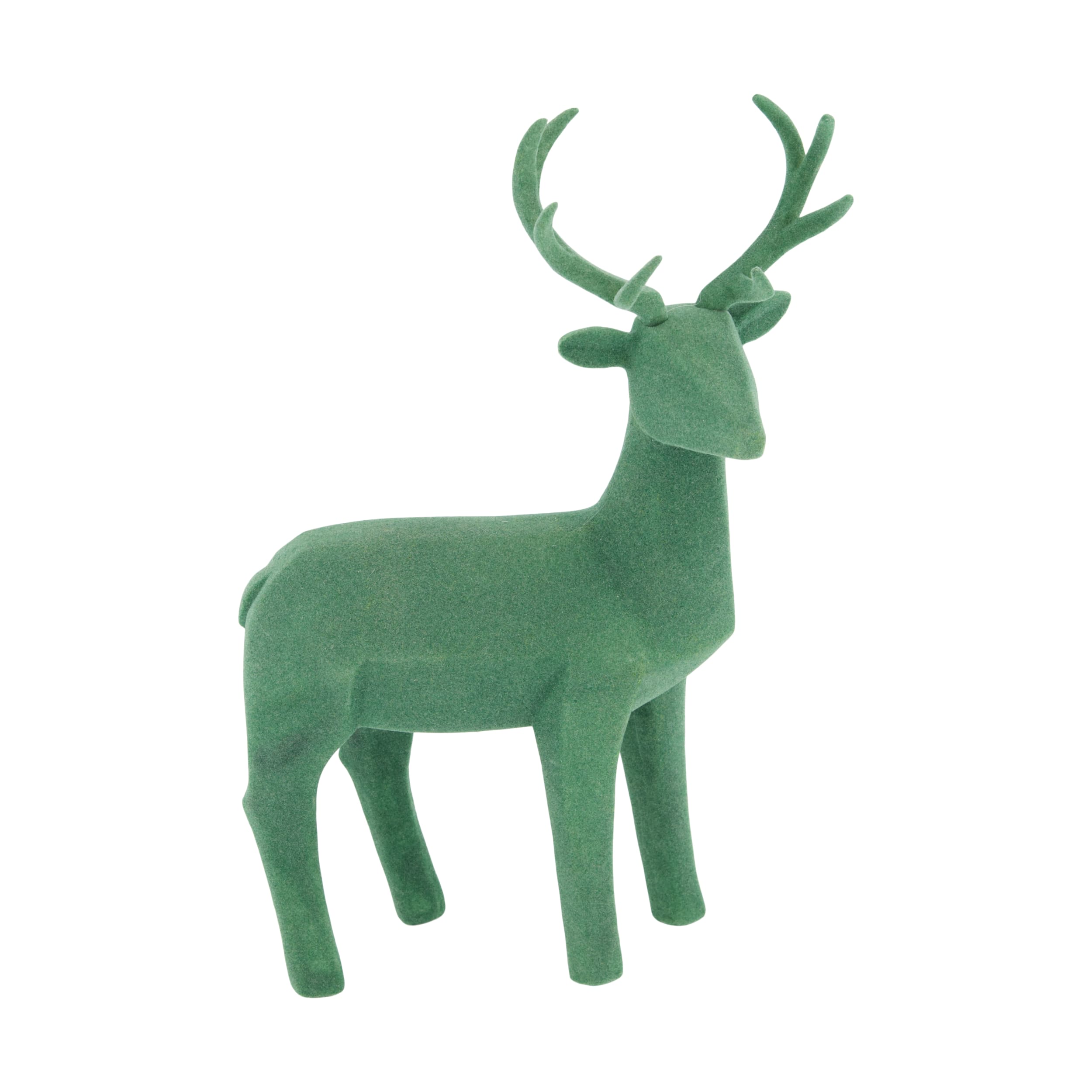 Dijk Natural Collections Figurine reindeer in Farbe green, Hirsch, Säugetier, Tierwelt, Antilope, Elch