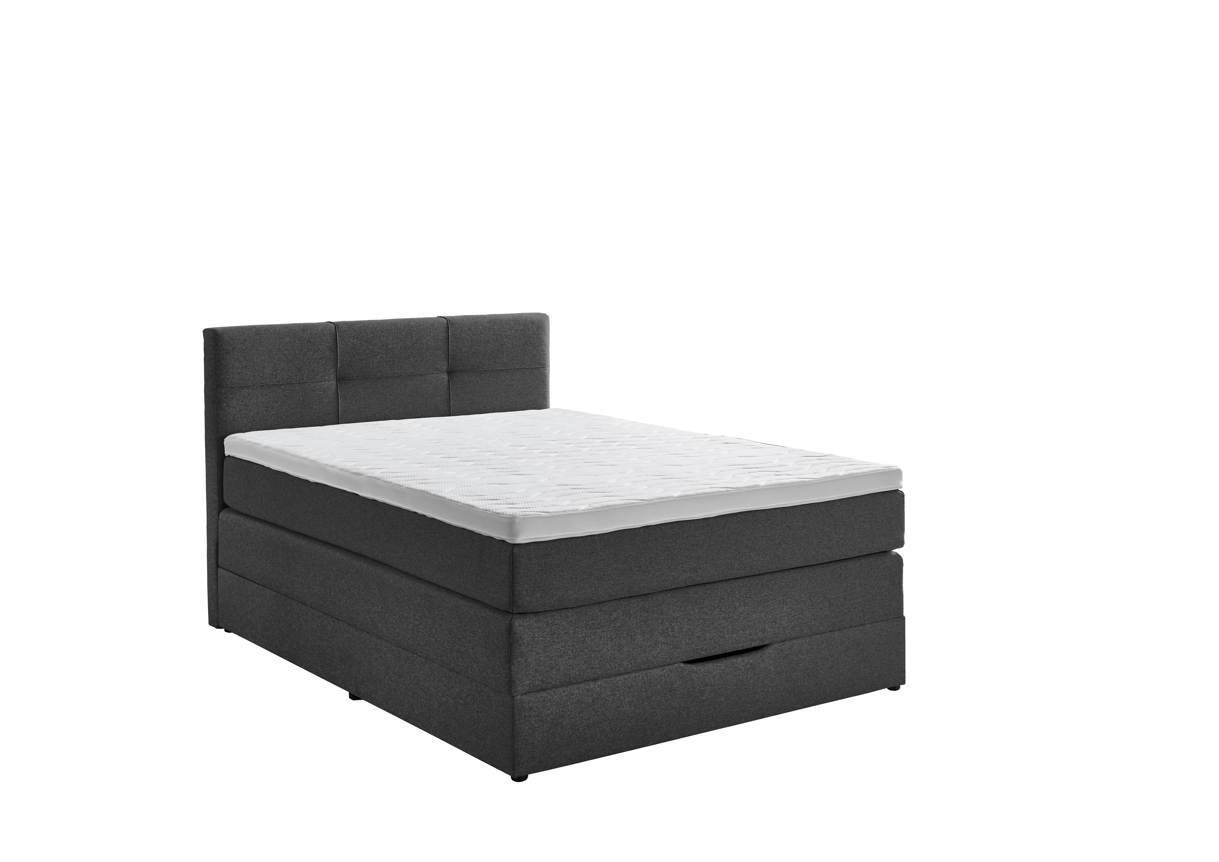 Boxspringbett BX2640 Grau Boxspringbett, Moebel, Bett