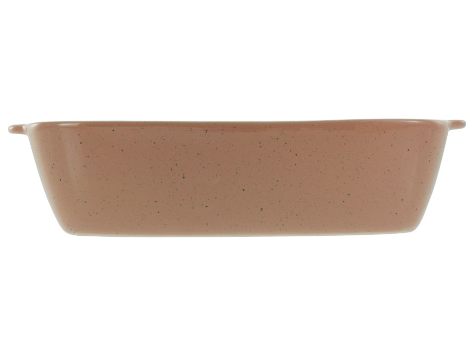 CreaTable Auflaufform Big in Farbe Taupe glänzend CreaTable Auflaufform Big in Farbe Taupe glänzend, auflaufform, backform, stoneware, rosé, gefleckt