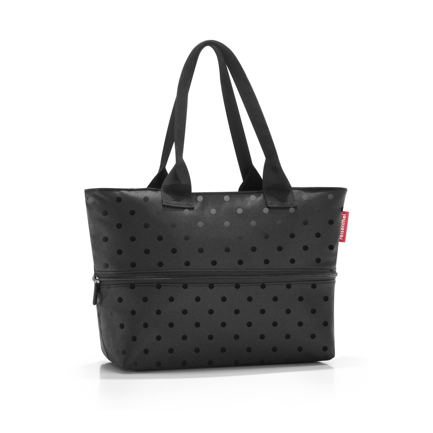 Reisenthel SHOPPER E1 in Farbe glossy dots black, Tasche, Zubehör, Handtasche, Tragetasche