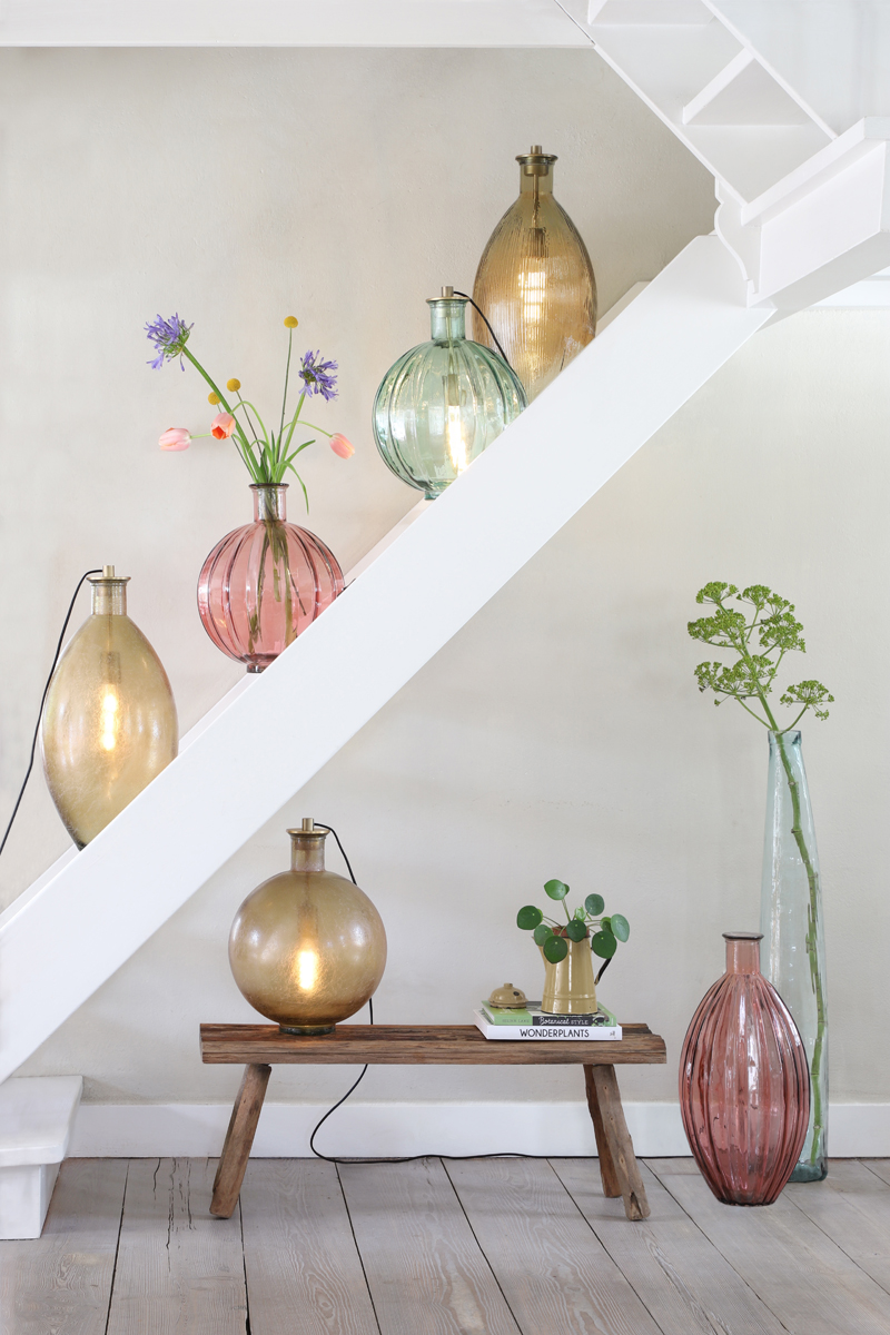 Light & Living Elektrizität für Vase Possando in Antik Bronze