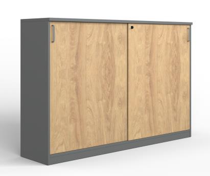 Nowy Styl Schiebetürenschrank E10 in Front NZ natural Hickory Nowy Styl