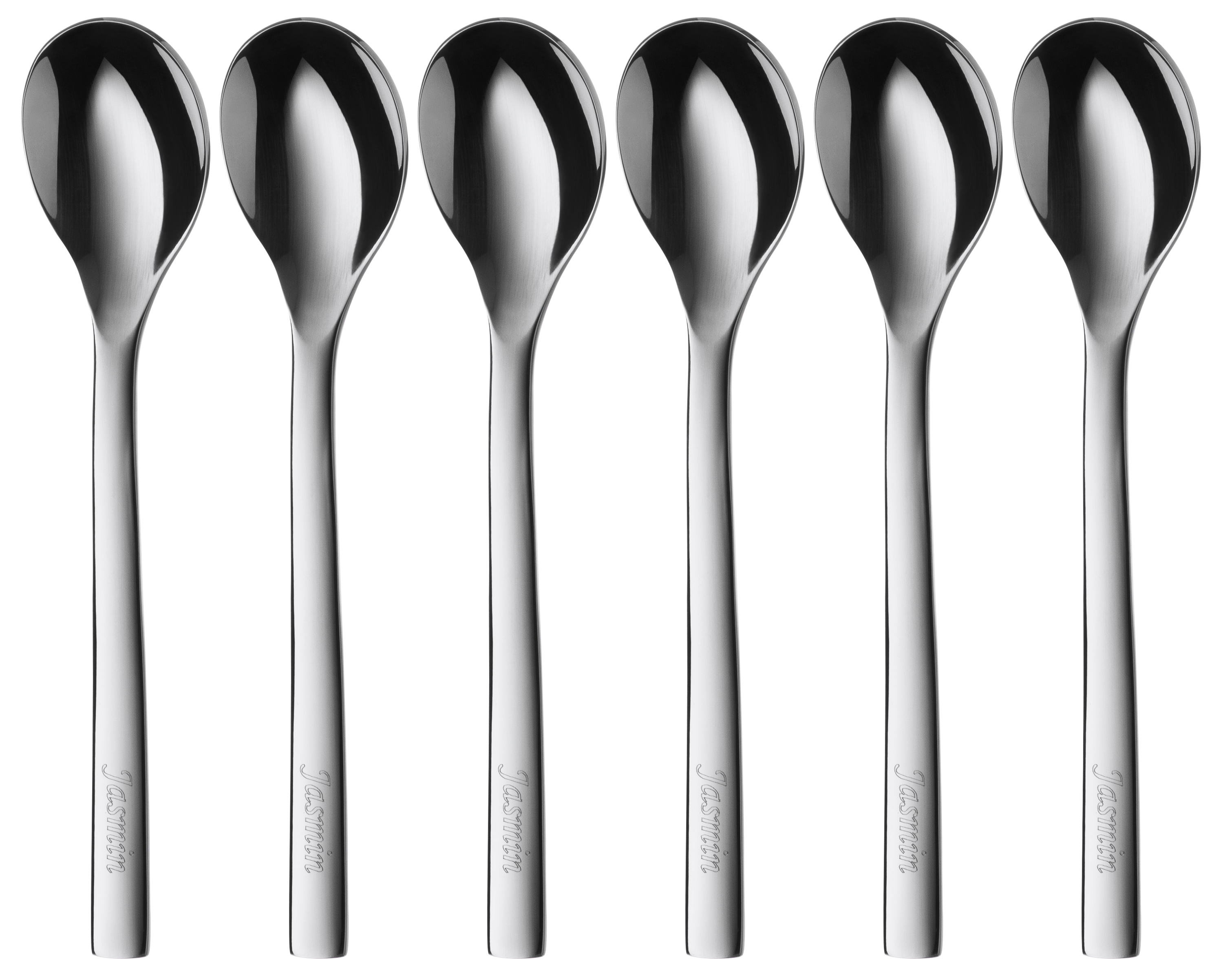 WMF Nuova Eierlöffel-Set, 6-teilig in poliertem Edelstahl WMF Nuova Eierlöffel-Set, 6-teilig in poliertem Edelstahl