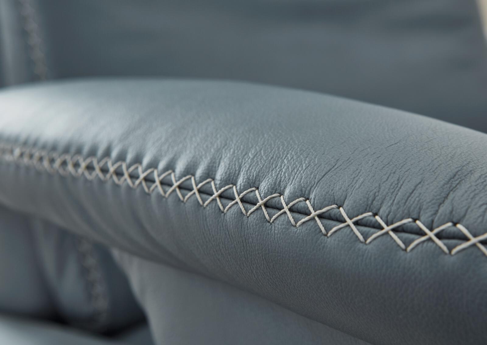 Modulmaster Polstereckgarnitur MM-PN1037 ca. 271x235cm in Leder Vivre steel Modulmaster Polstereckgarnitur MM-PN1037 ca. 271x235cm in Leder Vivre steel, Kissen, Dekoration für Zuhause